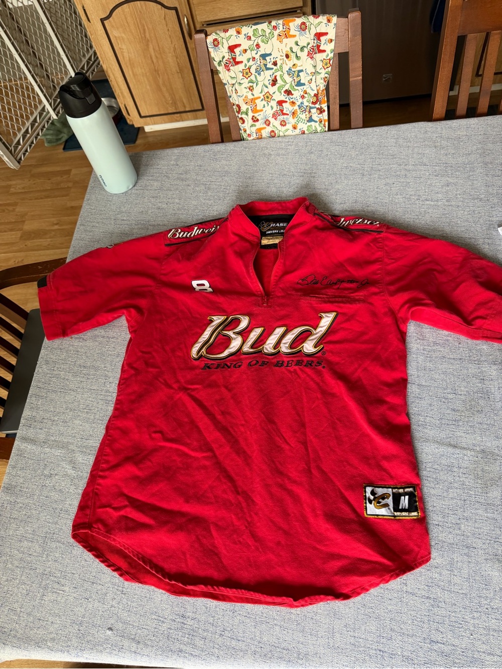 Chase Authentics Red and Gold Budweiser Dale Earnhardt Jr. - Men